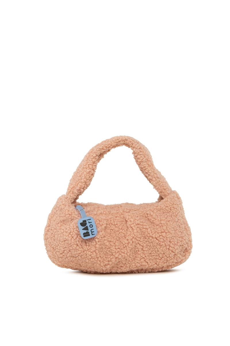 Pudra Pilili Mini Peluş Çanta