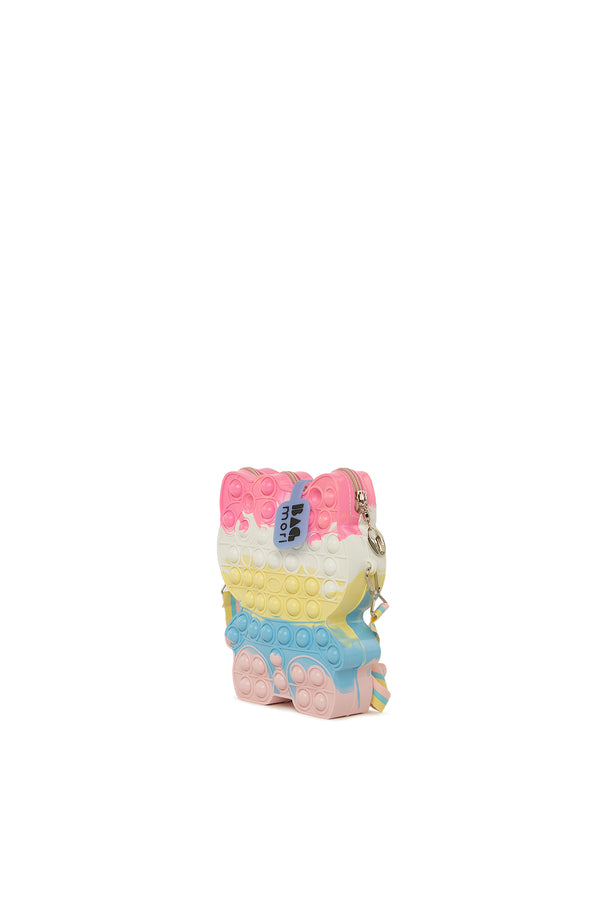 Pembe Kedi Figürlü Popit Çanta