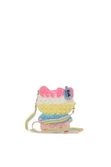 Pembe Kedi Figürlü Popit Çanta