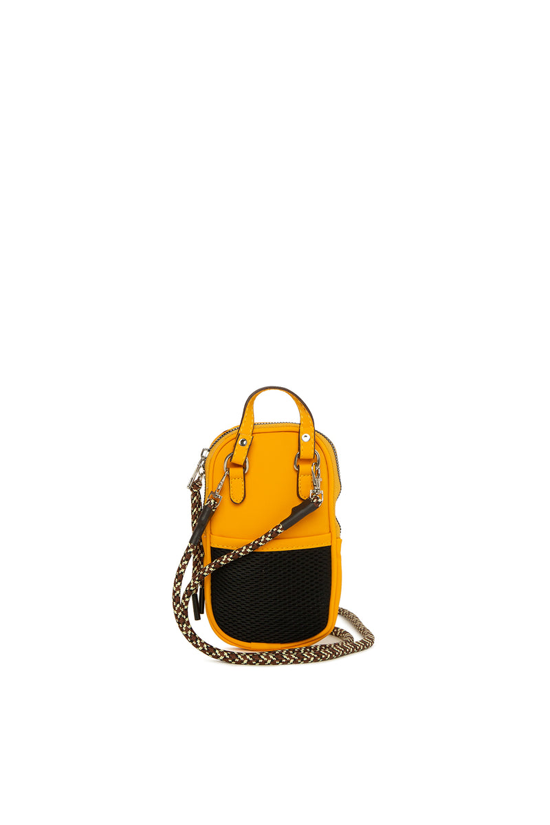 Sarı İp Askılı Mini Çanta