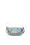 Mavi Gümüş Zincirli Pilili Mini Çanta