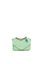 Yeşil Nakışlı Boncuk Detaylı Kapaklı Mini Çanta