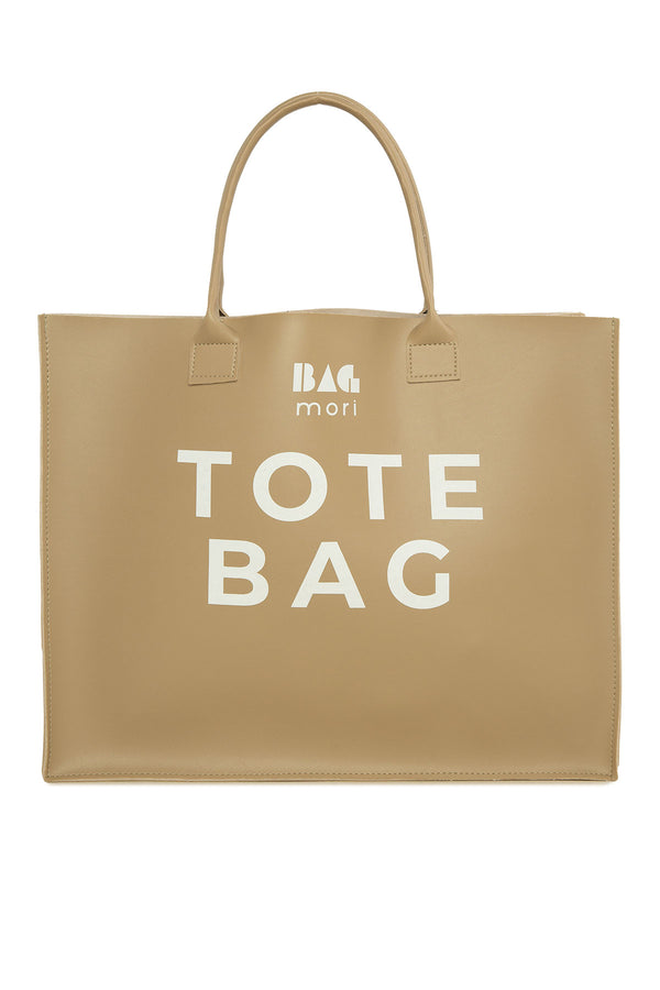 Vizon Tote Bag Baskılı Askılı Çanta