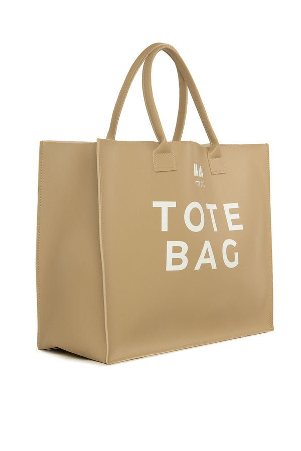 Vizon Tote Bag Baskılı Askılı Çanta