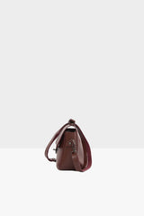 Bordo Mini Kapaklı Çanta