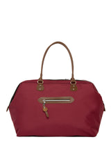Bordo Baby Bag Baskılı Bebek Bakım Çantası
