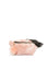 Pembe Peluş Fermuarlı Bel Çantası