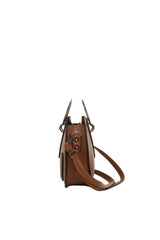 Taba Drop Detaylı Oval Mini Çanta