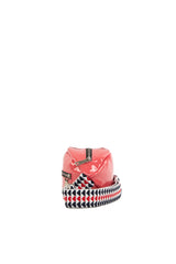 Pembe Oval Renkli Askılı Çapraz Top Çanta
