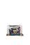 Mor Kilitli Desenli Şeffaf Mini Çanta