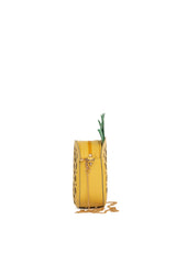 Sarı Ananas Çapraz Mini Çanta
