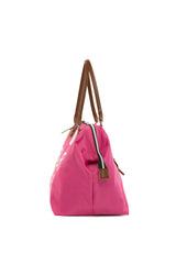 Fuşya Baby Bag Baskılı Bebek Bakım Çantası