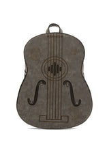 Gri Gitar Sırt Çantası