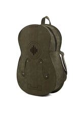 Haki Gitar Sırt Çantası