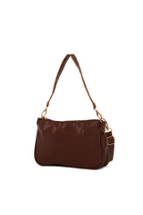 Bordo Mini Baget Çanta