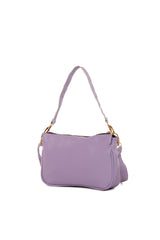 Lila Mini Baget Çanta