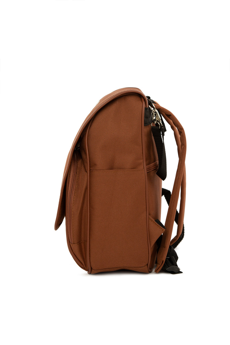 Taba Baby Bag Baskılı Kapaklı Sırt Çantası