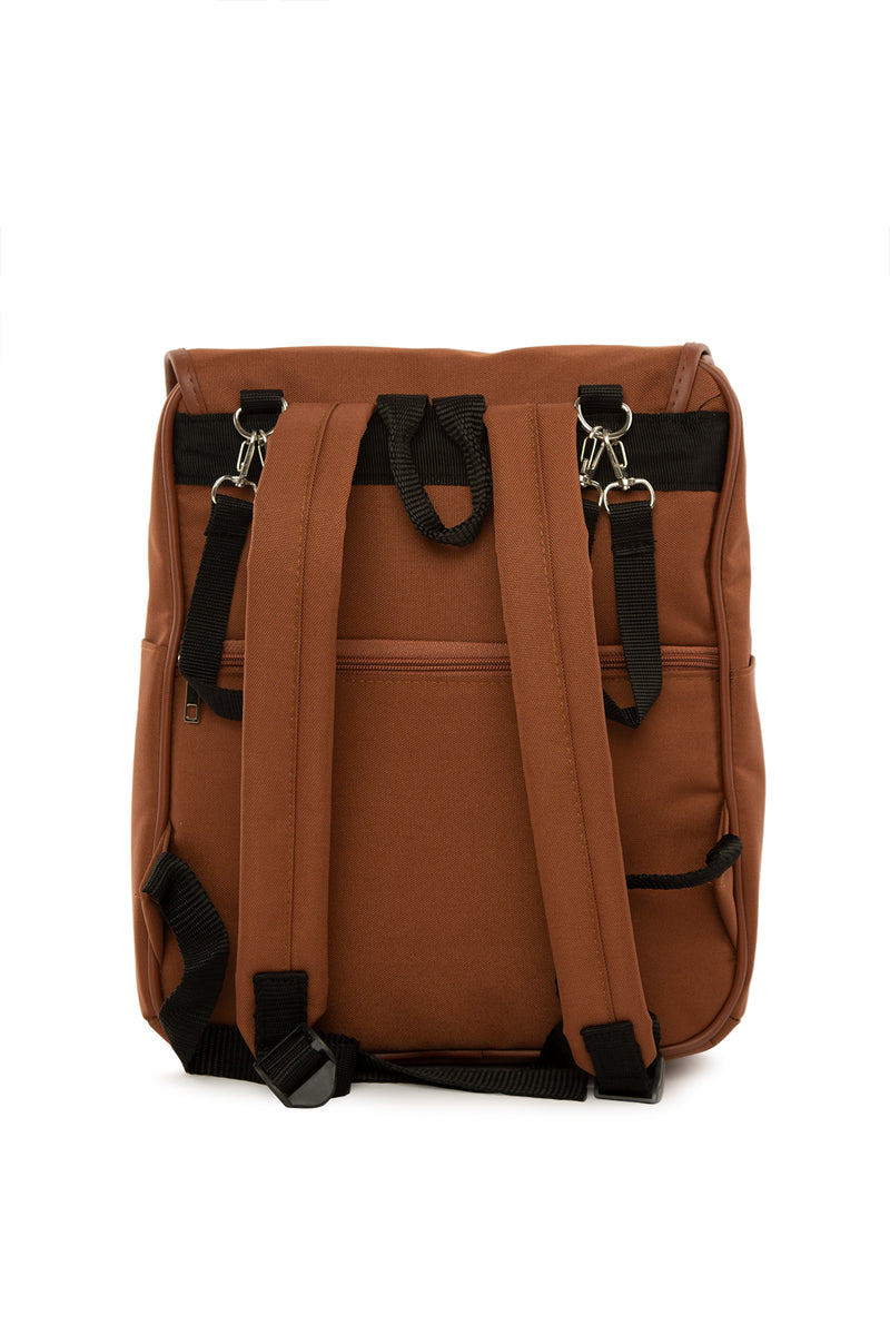 Taba Baby Bag Baskılı Kapaklı Sırt Çantası